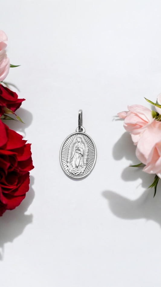 .925 Silver Our Lady of Guadalupe