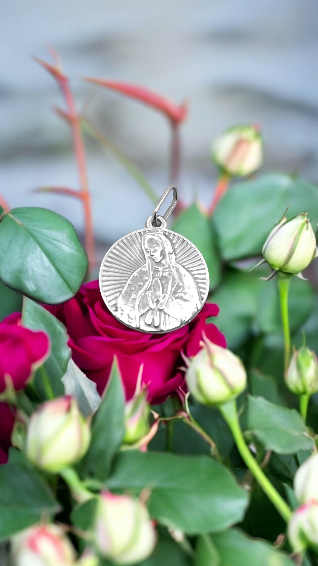 .925 Our Lady of Guadalupe pendant